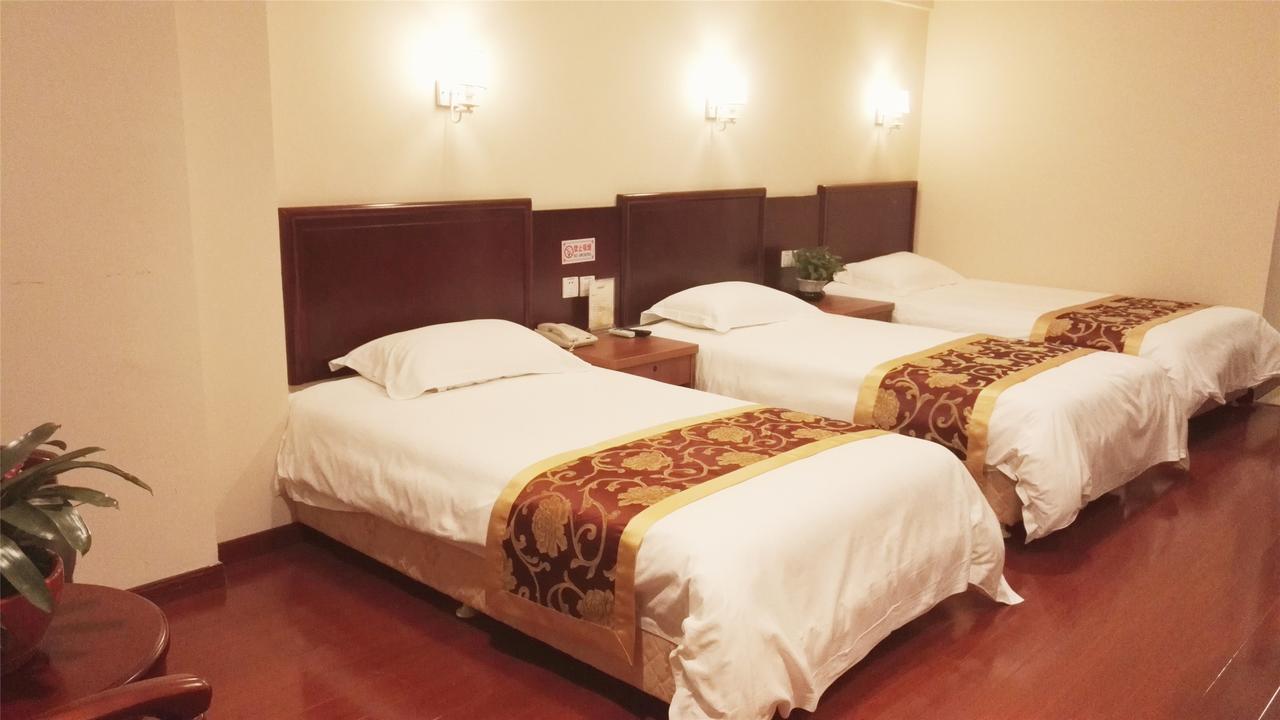 Greentree Inn Shanxi Yan An Luochuan Fuqian Street Express Hotel Exterior foto